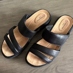 Clarks Women's Slide Heeled Sandal